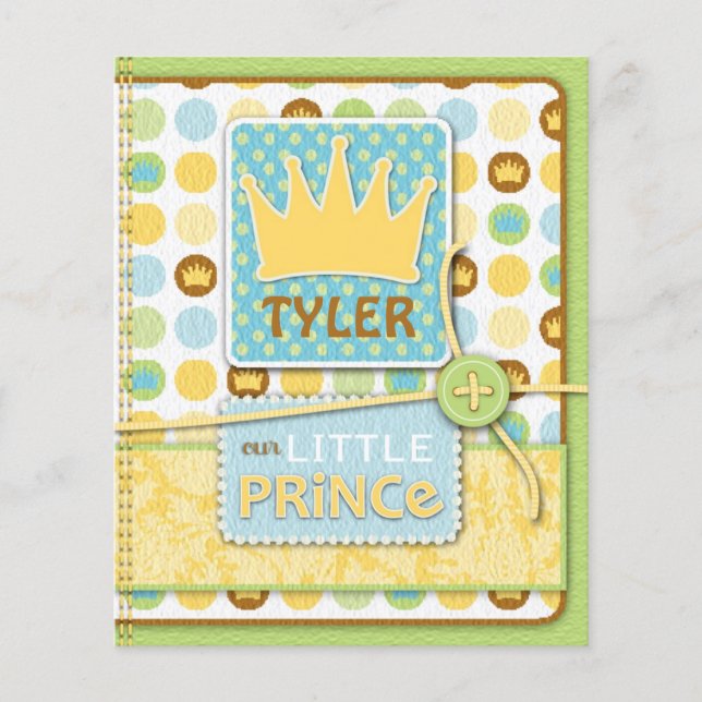 Little Prince Advice Card (Framsida)