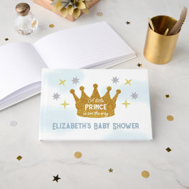 Little Prince Boy Baby Shower Gästböcker