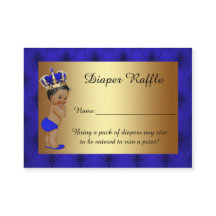 Little Prince Diaper Raffle Biljett