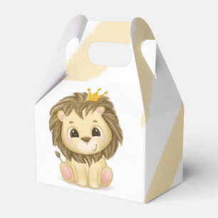 Little Prince Lejon Boy Baby Shower Presentaskar
