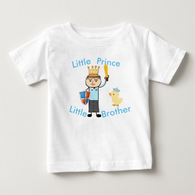 Little Prince Little Brother T-shirt (Framsida)