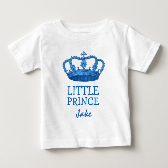 Little Prince med Krona V23A Tee (Framsida)