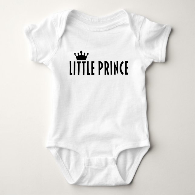 Little prince pojke onsie t-shirt (Framsida)