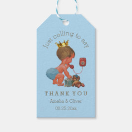 Little Prince ringde bara för att säga Tack Presentetikett