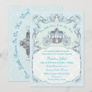 Little Prince, Royal Baby Shower-inbjudningar Inbjudningar