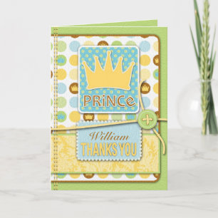Little Prince TY Card Tack Kort