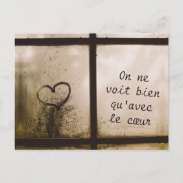 Little Prince Zitat Vykort