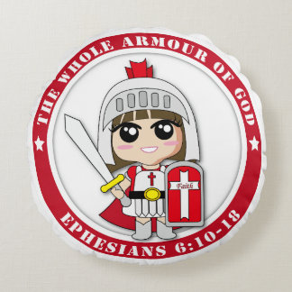 Little Princess Ai Ai Round Pillows Rund Kudde