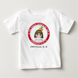 Little Princess Ai Baby Bra Jersey T-Shirt