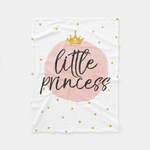 Little Princess Baby Blanket Baby dusch Gift  Fleecefilt