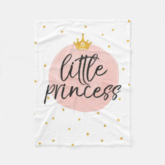 Little Princess Baby Blanket Baby dusch Gift  Fleecefilt