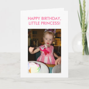 Little Princess, Birthday, GRATTIS PÅ FÖDELSEDAGEN Kort