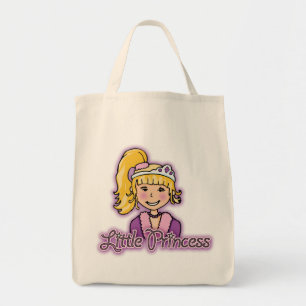 Little Princess blonde hårflicka  Tygkasse