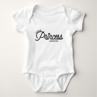 Little Princess Modern Typography Personlig