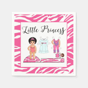 "Little Princess" Party Napkins Pappersservett