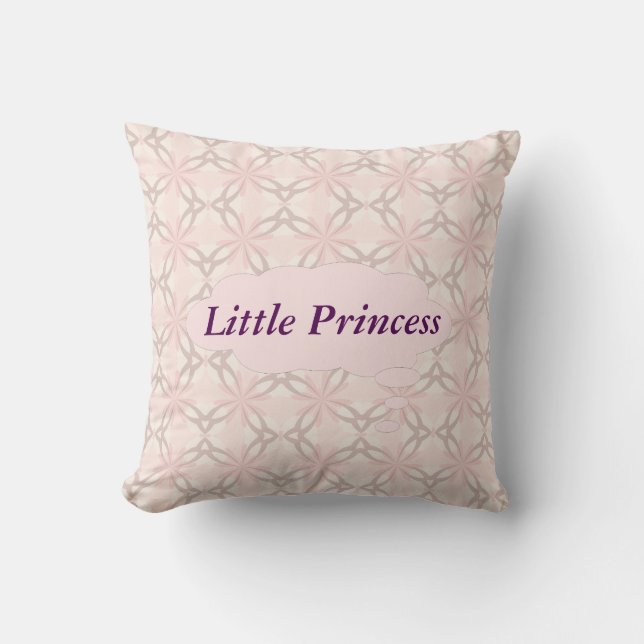 Little Princess Personlig Dekorativ kudde (Framsida)