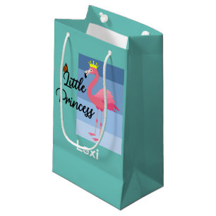 Little Princess Rosa Flamingo Design - Gift Bag -