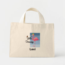 Little Princess Rosa Flamingo Design - Tiny Tote