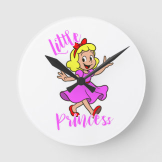 Little Princess Round clock Rund Klocka