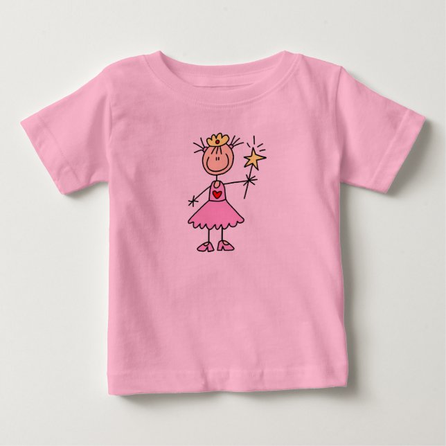 Little Princess Stick figur Shirt Tröja (Framsida)