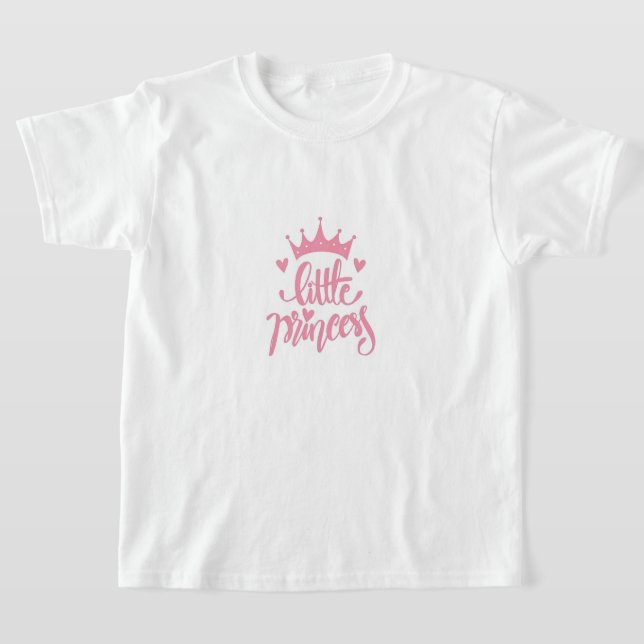 Little princess  t shirt (Laydown)