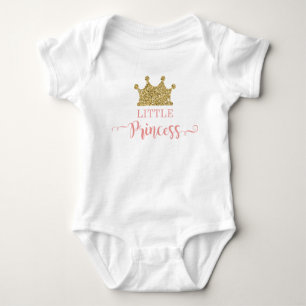 Little Princess Tutu Bodydräkt, Rosa och Guld T-shirt