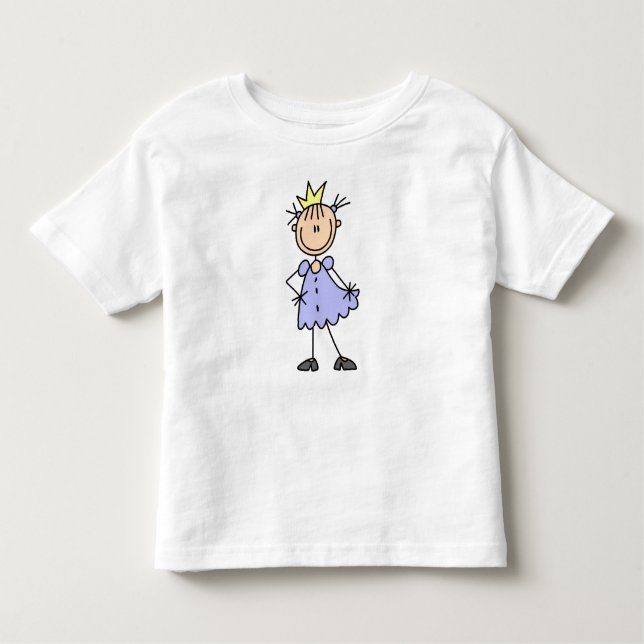 Little Princess With Krona T Shirt (Framsida)