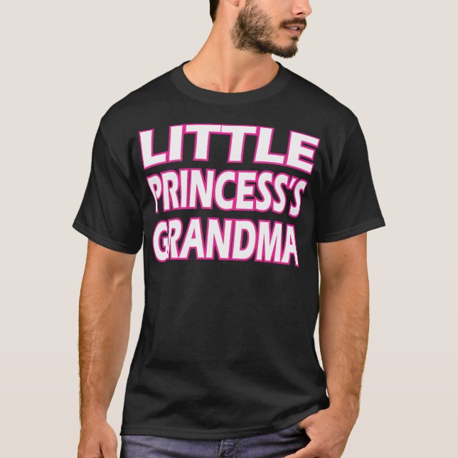 Little Princesses Grandma ridskola cowboyen T Shirt (Framsida)