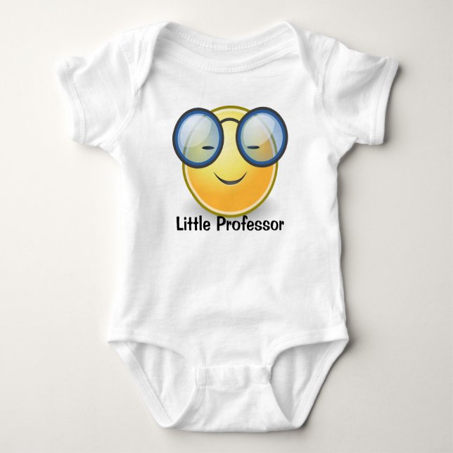 Little Professor Smart Baby T Shirt (Framsida)