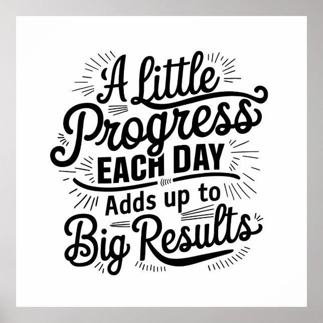 Little Progress Daily Poster (Framsidan)
