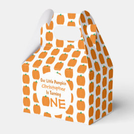 Little Pumpkin 1st Birthday Presentaskar