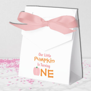 Little Pumpkin 1st Birthday Presentaskar