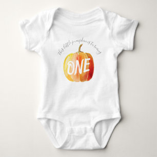 Little Pumpkin 1st Birthday T Shirt