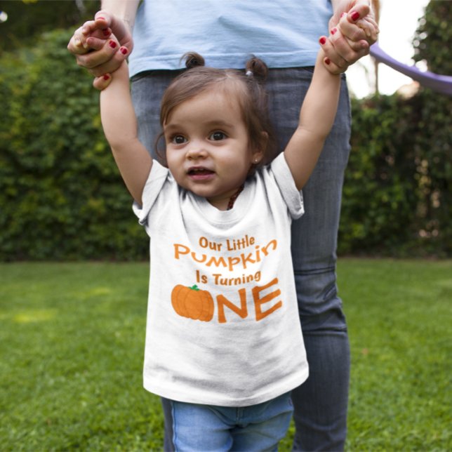 Little Pumpkin 1st Birthday T Shirt (Skapare uppladdad)