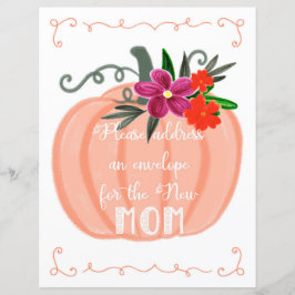 Little Pumpkin Adress och Kuvert