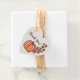 Little Pumpkin Autumn Harvest Fall Baby Shower Gåvor Etiketter