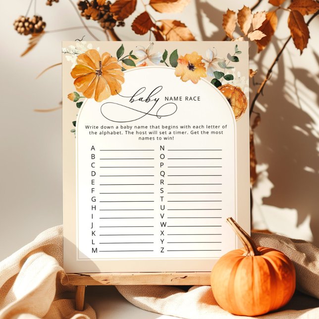 Little pumpkin baby namn tävling (Skapare uppladdad)