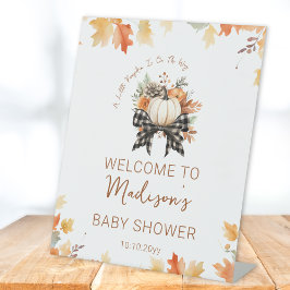 Little Pumpkin Baby Shower Blommigt & Play Welcome