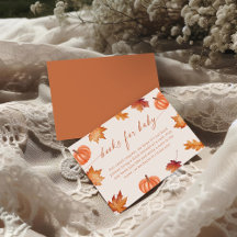 Little Pumpkin Baby Shower Fall Bokar for Baby
