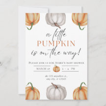 Little Pumpkin Baby Shower