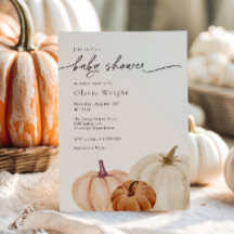 Little Pumpkin Baby Shower