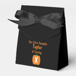 Little Pumpkin Birthday Presentaskar