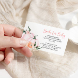 Little Pumpkin Blommigt Bokar för Baby Tilläggskort