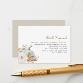 Little Pumpkin Bokar för Baby-höljeskort Tilläggskort