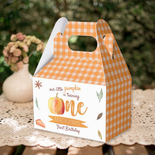 Little Pumpkin Fall 1st Birthday Presentaskar