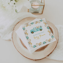 Little Pumpkin Fall Autumn Shower Pappersservett