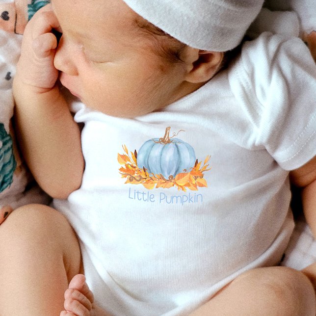 Little Pumpkin Fall Baby Bodykostym T Shirt (Skapare uppladdad)