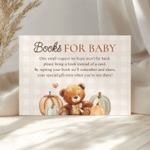 Little Pumpkin Fall Baby Shower Bokar för Baby