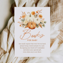 Little Pumpkin Fall Baby Shower Bokar för Baby