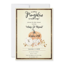 Little Pumpkin Fall Baby Shower